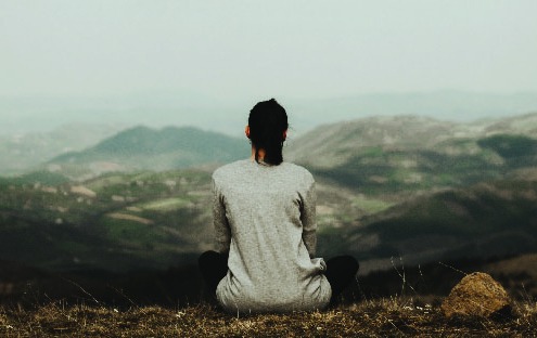 Woman Meditating