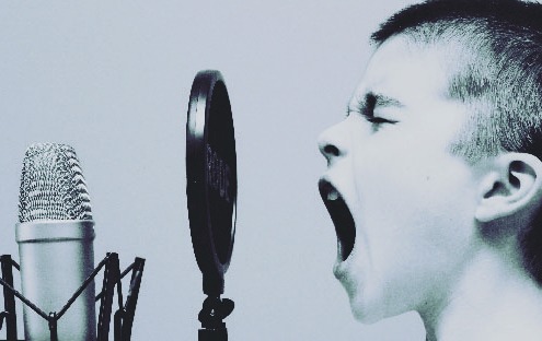 Boy Yelling