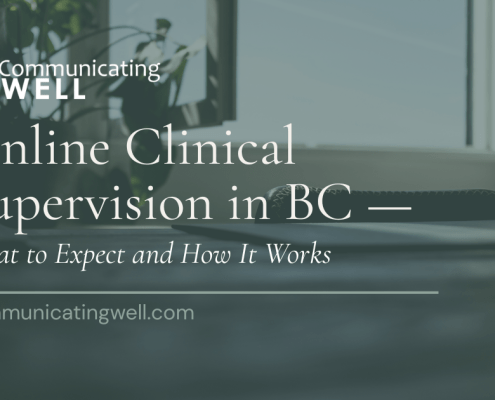 Clinical Supervision Online BC