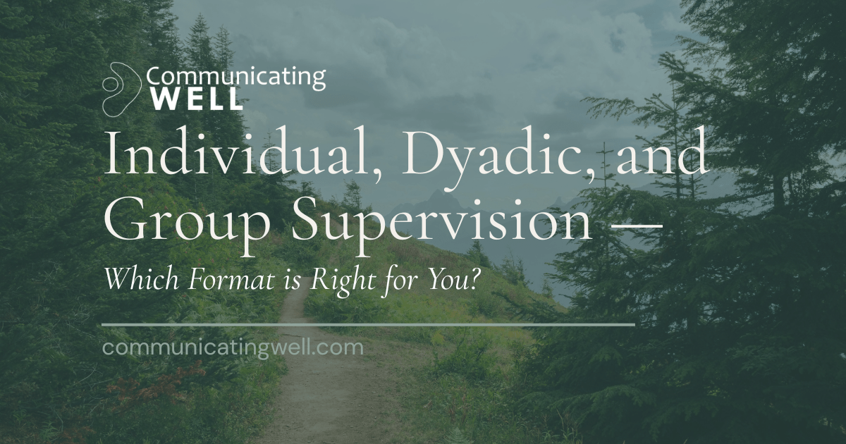 3 Individual, Dyadic and Group Supervision Online BC