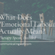 what does emotional labour mean
